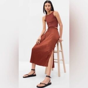 GAP Pleated Midi Skirt